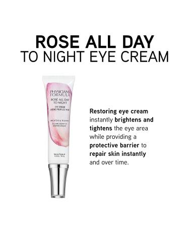 Physicians Formula Ros All Day To Night Eye Cream for Dark Circles, Puffiness, and Wrinkles - Dermatologist & Clinically Tested - Buy Online on GoSupps.com