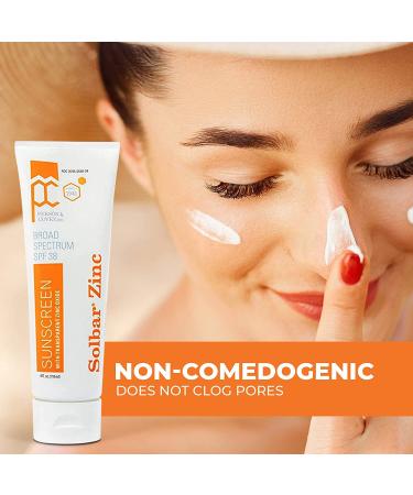 Solbar Zinc Sun Protection Cream SPF 38 4 oz - Pack of 4 | Broad Spectrum UVA/UVB Protection - Buy Online on GoSupps.com