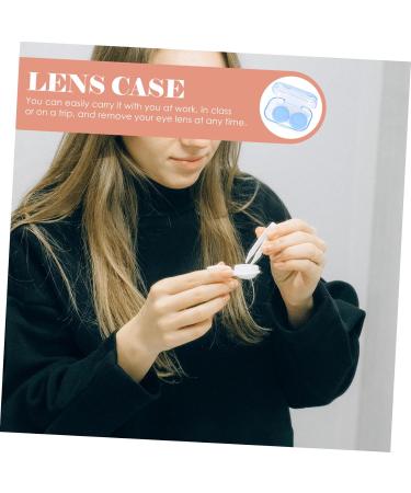 Buy Healvian Travel Container for Contact Lenses - 20 Boxes Cartoon Design | Perfect for Cosmetic & Invisible Colored Lenses - Buy Online on GoSupps.com