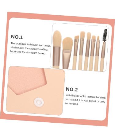 FRCOLOR 2 Sets Travel Makeup Women Favor Face Beauty Tools Blush Brush Supple Makeup Brush Highlights Hair Dye Kit Women Makeup Supplies Aluminum Tube Miss Lip Brush The Face - Buy Online on GoSupps.com