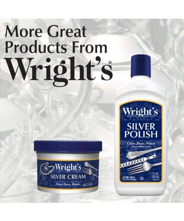 Wrights Copper and Brass Cream Cleaner - 8 Ounce - Gentle Tarnish Removal - Buy Online on GoSupps.com
