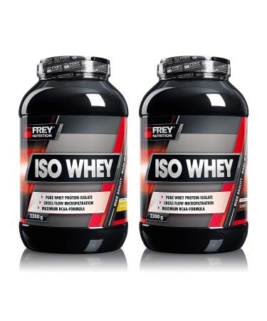 Frey Nutrition Iso Whey 2 x 2300g Can 2 Pack Chocolate