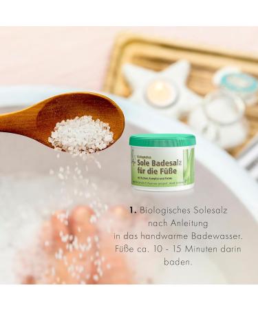 Cristinenmoor 500g Biological Sole Swimming Salt - 100% Natural Foot Care for Dryness Sweating & Odor | ICADA Certified - Buy Online on GoSupps.com