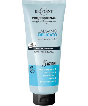  BIOPOINT Biopoint Professional Hair Program - Gentle 2-step kit for frequent washing contains a 400ml shampoo + 350ml conditioner hydrates and nourishes hair in just 2 minutes. - Buy Online on GoSupps.com
