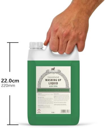 Aloe Vera Washing Up Liquid 2.5 Litre | Eco-Friendly Dish Soap for International Shipping - Buy Online on GoSupps.com