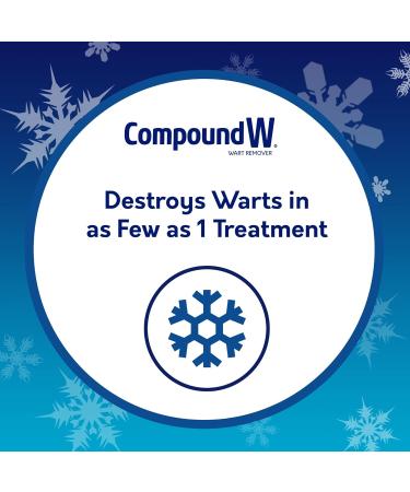 Compound W Freeze Off Wart Remover - 8 Applications & 14 One Step Pads - Buy Online on GoSupps.com