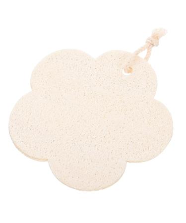 Balacoo 3pcs Flower Shaped Cotton Loofah Set - Cute Cartoon Shower Scrubber for Men & Women | 13x13cm Bath Sponges & Towel Pattern - Buy Online on GoSupps.com