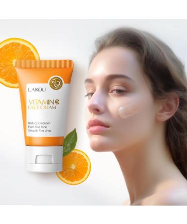 Vitamin C Face & Body Cream Moisturizing Skin Care Lotion Anti Aging V|C Skincare Moisturizer for Firming Body Lotion | Face | Age Spots | Wrinkles | Sun Damaged Skin 4Pack 5.1 OZ(4PCS)