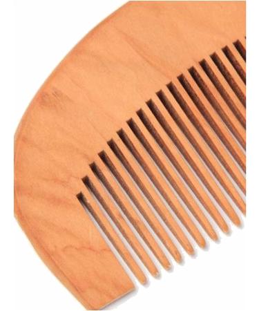 Wooden Anti-Static Hair Comb for Men and Women - Small Travel Size for Moustache, Beard, and Sideburns - Buy Online on GoSupps.com