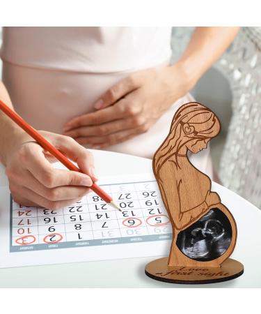 Personalized Hearts Sign Ultrasound Picture Frame | Best Gifts for Pregnant Women & Moms-to-Be - Buy Online on GoSupps.com
