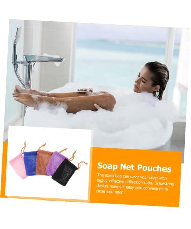 Didiseaon 5pcs Lathering Soap Exfoliating Pouches | Durable Nylon Bath & Shower Pocket Soap Savers for Face & Body Care - Buy Online on GoSupps.com