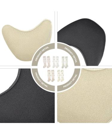 EXCEART 6 Pair Metatarsal Shoe Pads - Toe Infilled Moleskin Forefoot Inserts with Double-Sided Tape for Ultimate Comfort - Buy Online on GoSupps.com