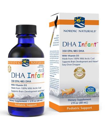 Nordic Naturals DHA Infant with Vitamin D3 2 fl oz (60 ml)