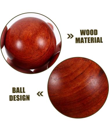 BCOATH 2pcs Wooden Muscle Stretching Balls - Hand Exercise Fitness Balls 5cm | International Shipping - Buy Online on GoSupps.com