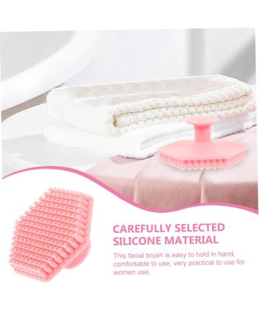 FRCOLOR Silicone Face Brush Exfoliating Brush Made of Silicone Face Wash Brush Face Exfoliating Brush Facial Cleansing Brush Against Blackheads Scrubbing - Buy Online on GoSupps.com