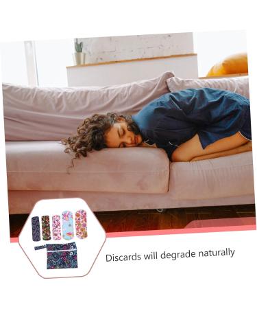 Coheali Women's Reusable Charcoal Menstrual Pads & Panty Inserts - Comfort & Protection with Travel Bag - Buy Online on GoSupps.com