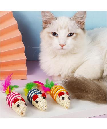Shengruili 9-Piece Interactive Cat Toy Set - Fun Mice for Kittens & Cats - International Shipping Available - Buy Online on GoSupps.com