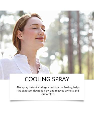 Spray rafra chissant avec refroidissement imm diat Spray rafra chissant pour temps chaud formule sans alcool avec ar me de menthe fra che (1pc 50ml) 1pc 50 ml (Lot de 1) - Buy Online on GoSupps.com