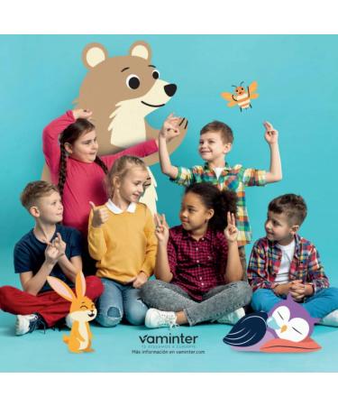 VAMINTER Naturamins Kids Repellent for children with vitamin C natural support of the immune system and defense forces lemon flavor 60 pieces - Buy Online on GoSupps.com