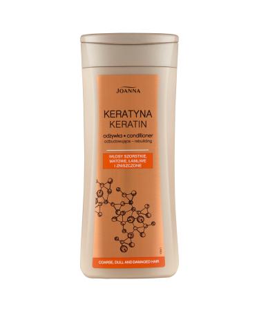 JOANNA_Keratin Rebuilding Conditioner For Coarse Dull & Damaged Hair rebuilding keratin conditioner for rough matte brittle and damaged hair 200g