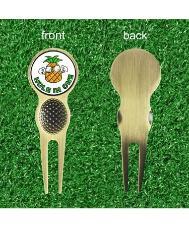 PINMEI Golf Divot Repair Tool with Removeable Ball Marker - Perfect Golf Gift for Men and Women - Buy Online on GoSupps.com