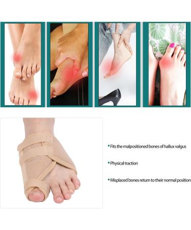Bunion Corrector: Ergonomic, Wear-Resistant Hallux Valgus Straightener for Foot Care - Washable, Ideal for Home & Clinic - Buy Online on GoSupps.com