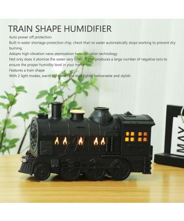 Train Diffuser for Essential Oils | 300ml Locomotive Humidifier with Remote | Aromatherapy & LED Lighting for Bedroom & Office | EU Connector - Buy Online on GoSupps.com