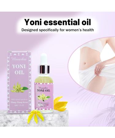 2 Packs Yoni Oil for Women | pH Balance & Natural Feminine Deodorant | Ylang-Ylang Essential Oil | 100% Natural Vaginal Moisturizer (1 fl oz/30 ml - Buy Online on GoSupps.com