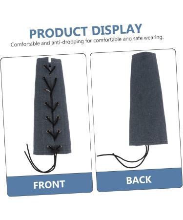 Parliky 1pc Parrot Armguard Pet Anti- Grab Arm Bird Anti Shawl Cloth Art Arm Band Poo Protective Belt medium Navy - Buy Online on GoSupps.com