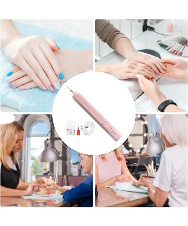 Drill for Nails - Shape USB Rechargeable Nail Drill Portable Professional Nail Polishing Tools Art Supplies with 6 Drill Bits for Home Nail Salon Manicure Khaki - Buy Online on GoSupps.com