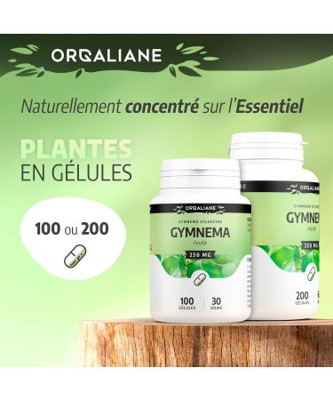 Gymnema 250mg - 200 capsules - Buy Online on GoSupps.com