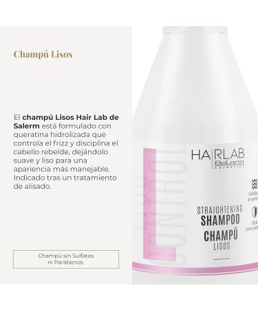 Salerm Champ Cabellos Lisos 300ml - Best Smoothing Shampoo for Straight Hair | International Shipping Available - Buy Online on GoSupps.com
