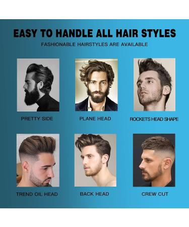 Men's Hair Styling Clay - Strong Hold, Matte Finish Pomade for All Hair Types - 100g (3.5oz) - Buy Online on GoSupps.com