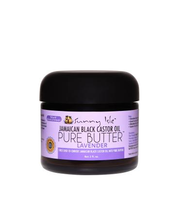 Sunny Isle Jamaican Black Castor Oil Pure Butter Lavender 2 fl oz