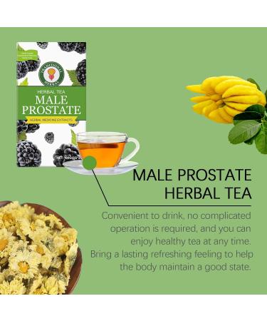 Men's Prostate Health Tea helps men maintain healthy prostate and urinary system nutrition and relieves prostate symptoms. 5g*20bags - Buy Online on GoSupps.com