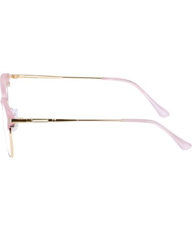 Buy Joxigo Blue Light Filter Computer Glasses for Men & Women - UV Protection Case Included Anti-Headache Eye Fatigue Relief - Pink & Gold Gaming Glasses for PC TV Tablet - Buy Online on GoSupps.com