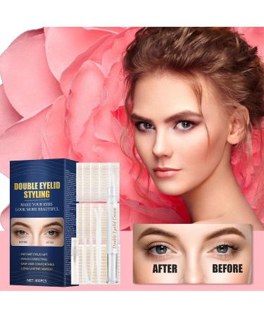 Double Eyelid Sticker Set Waterproof Eyelid Tapes Stickers Invisible Natural Eyelid Lift Strips Make Up Accessories for Mono-eyelids Instant Lift Sillervan - Buy Online on GoSupps.com