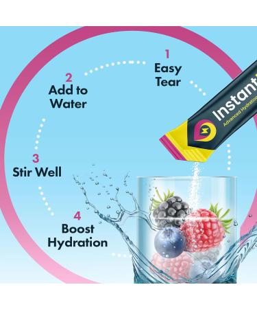 Electrolytes Powder - 3X Electrolytes,1/2 Sugar with Vitamin C, B3, B6, Electrolytes Powder Packets for Hydration, Recovery & Immunity, Vegan & Gluten Free | Berry Blast - 12 Packets Berry Blast 5.25 Pound (Pack of 1) - Buy Online on GoSupps.com