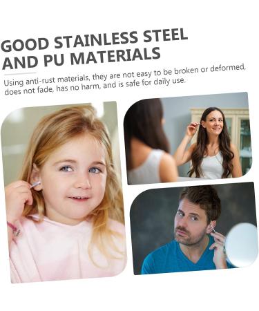 Healifty Ear Cleaning Kit - 12 Sets Silicone Earplugs & Stainless Steel Ear Wax Removal Tools - Buy Online on GoSupps.com