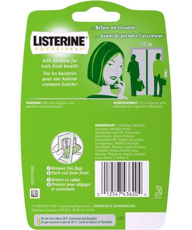 Listerine Freshburst Pocketpaks Breath Strips 24-Strip Pack 3 Pack - Buy Online on GoSupps.com
