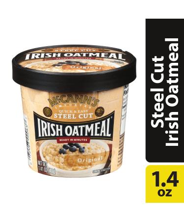 McCann's Instant Oatmeal Cups - Original Flavor, 1.4oz (Pack of 12) - Quick & Healthy Breakfast - Buy Online on GoSupps.com