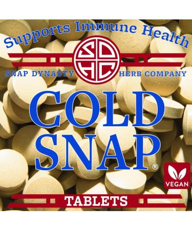 Snap Dynasty Cold Snap - Vegan Immune Support Tablets (90 Count) - Dietary Supplement for Optimal Health - Buy Online on GoSupps.com