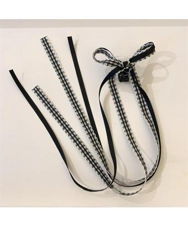 Ribbon Hairpin Hair Ribbon Bow Clip Elegant Barrettes For Women Suitable For Everyday Use - Buy Online on GoSupps.com