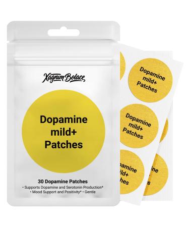 Xagnum Bolace Dopamine Patches for Sustained Focus & Drive - Support Enthusiasm Clarity & Balanced Energy (30 Patches)