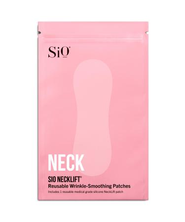 SiO Beauty NeckLift | Neckline Anti-Wrinkle Patch | Overnight Smoothing Silicone Patches For Neck Wrinkles, Fine Lines And Turkey Neck Beige