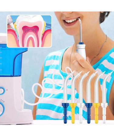 6-Pack Dental Flosser Replacement Tips for Waterpik and Other Oral Irrigators - Buy Online on GoSupps.com