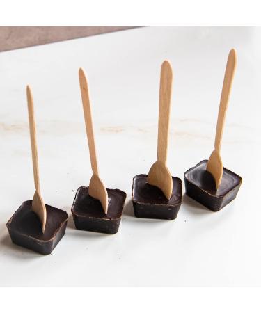 Martin's Chocolatier 100% Dark Chocolate Stirrers Set of 2 | Hot Chocolate Spoons with Marshmallows | Flavored Chocolate Dri - Buy Online on GoSupps.com