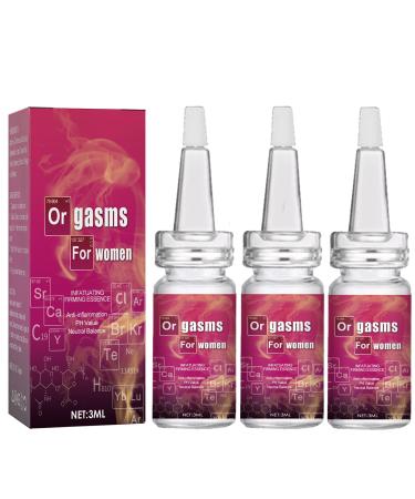 Gel orgasmique rapide et intense booster de libido f minine pour femmes am liore la promotion de la chute sexuelle huile de resserrement vaginal (M 3PC)
