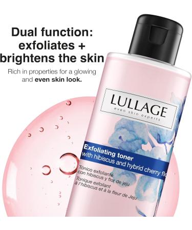 Buy Lullage Facial Exfoliator & Alcohol-Free Toner | All Skin Types Brightening Cleansing Purifying | 6.8 Fl Oz - International Shipping - Buy Online on GoSupps.com