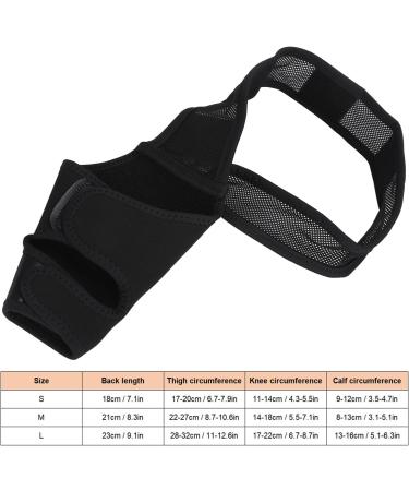 Dog Knee Brace Adjustable Dog Rear Leg Brace Soft Breathable Dog Knee Support Brace for Elderly Disabled Injured Dogs Both Back and Front Legs (S) - Buy Online on GoSupps.com